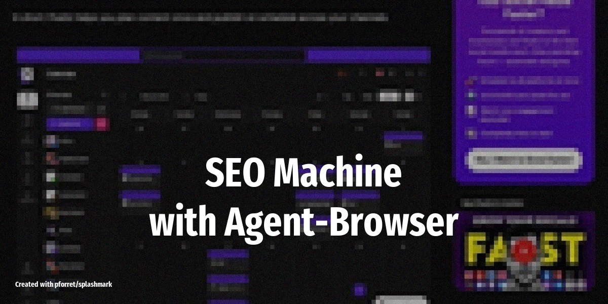 Build a Powerful SEO Machine